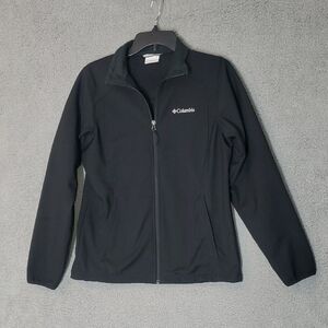 Columbia Dark Gray Fleece Jacket Womens Size S